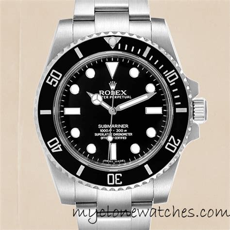 how to tell if a rolex submariner is real|rolex submariner clone watch.